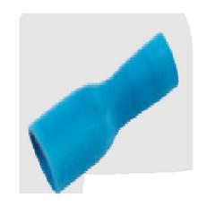 Vinyl Fully Insulated Female Slip-On Terminal (Less Solder)