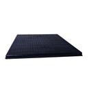 42 x 38 x 2 in. Equipment Pad Plastic and Rubber