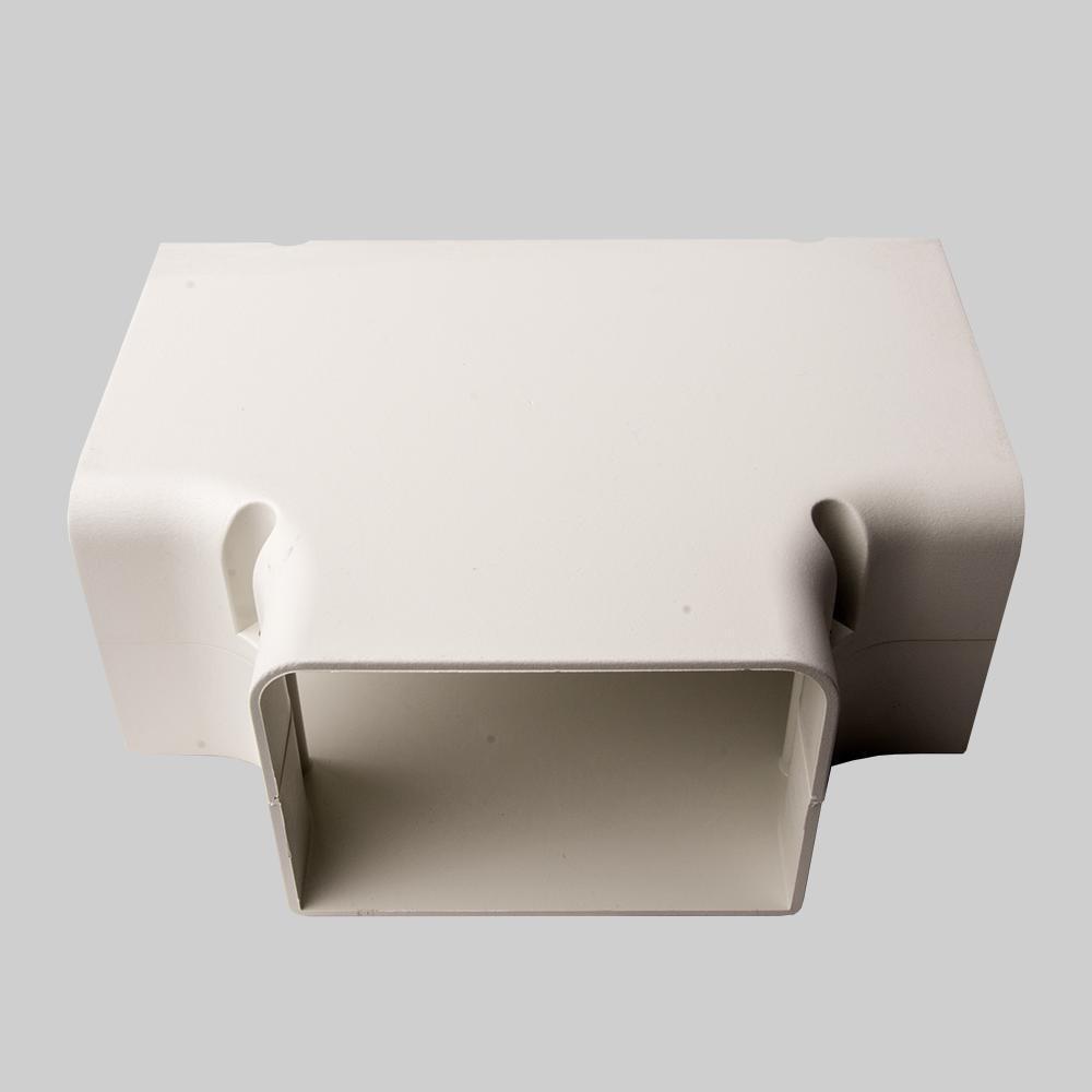 DiversiTech&reg; Natural 4 in. Line Set Cover System Stainless Steel in Natural 