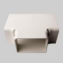 DiversiTech&reg; Natural 4 in. Line Set Cover System Stainless Steel in Natural 