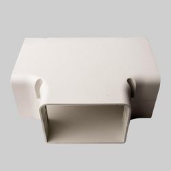 7-22/25 x 4 in. Line Set Cover System Stainless Steel in Natural