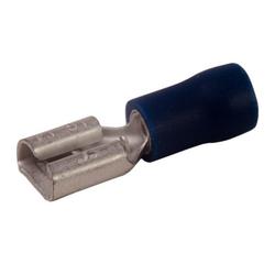 .250 Tab Size Insulated Female Slip-On Terminal 16-14 AWG in Blue (Pack of 50)