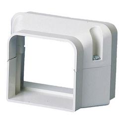 4 in. x 4 in x 6 in. Line Set Cover System Plastic in Natural