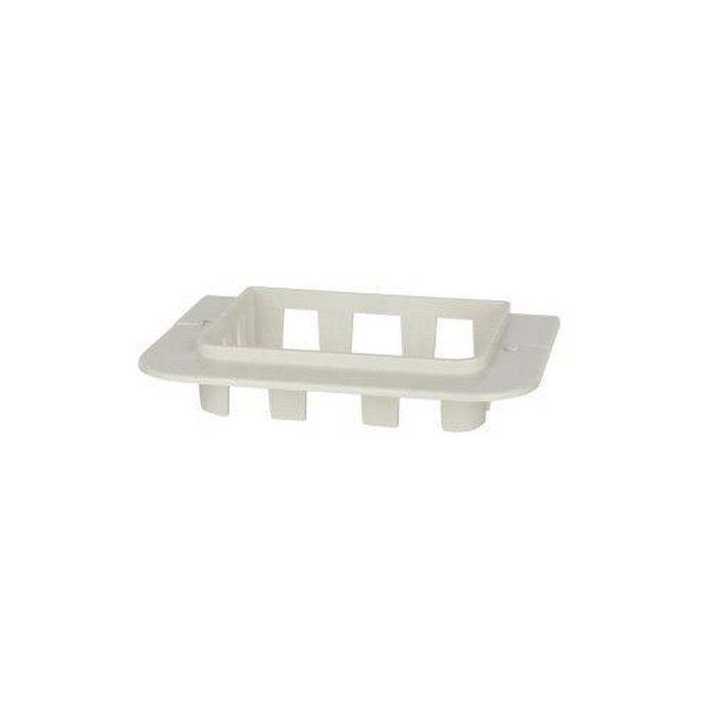 DiversiTech&reg; Natural 5-9/10 in. Line Set Cover System Plastic in Natural 