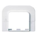 DiversiTech&reg; Natural 5-9/10 in. Line Set Cover System Plastic in Natural 