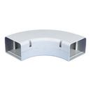 DiversiTech&reg; Natural 3 in. Line Set Cover System Stainless Steel in Natural 