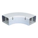 DiversiTech&reg; Natural 90 Degree Long Radius Flat Elbow 