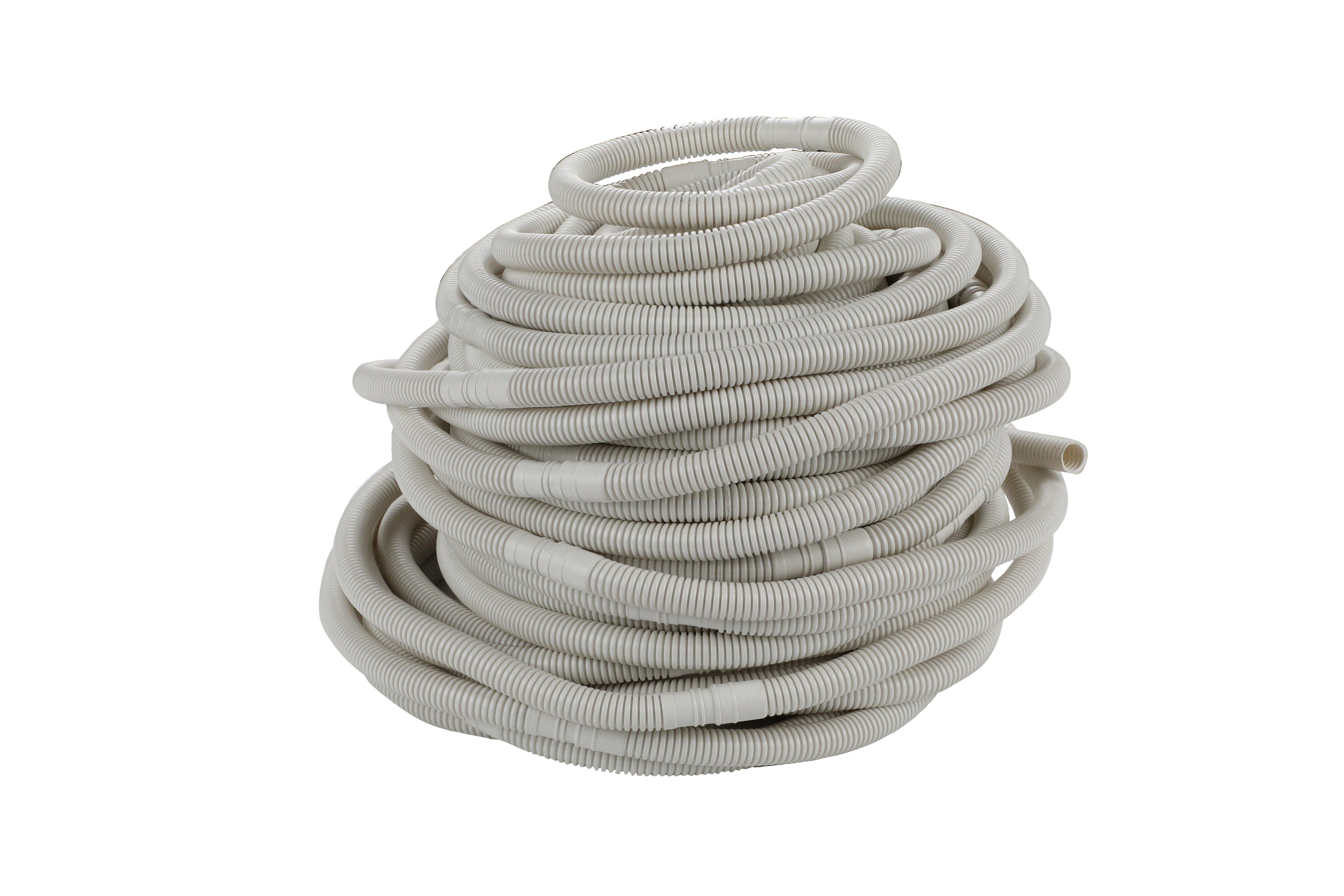 DiversiTech&reg; White Plastic Drain Line 