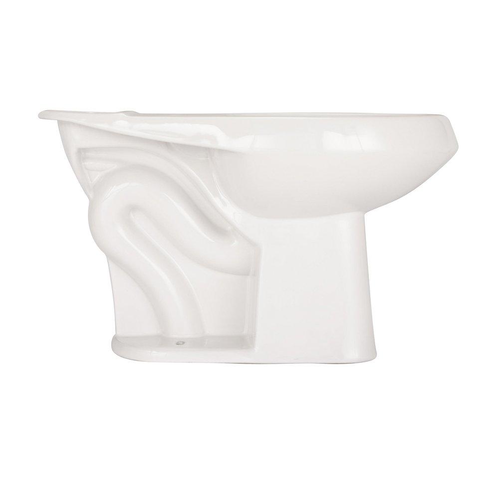 Zurn White Elongated Toilet Bowl 