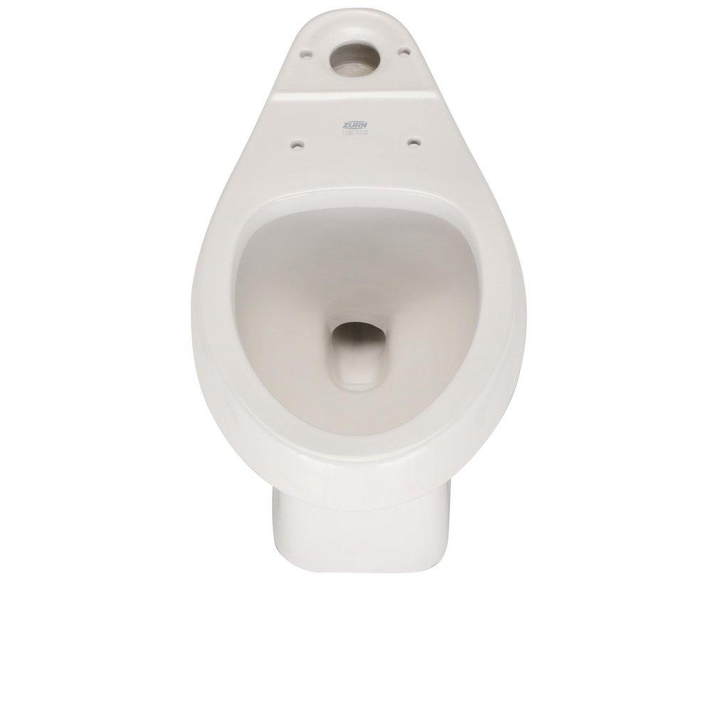 Zurn White Elongated Toilet Bowl 