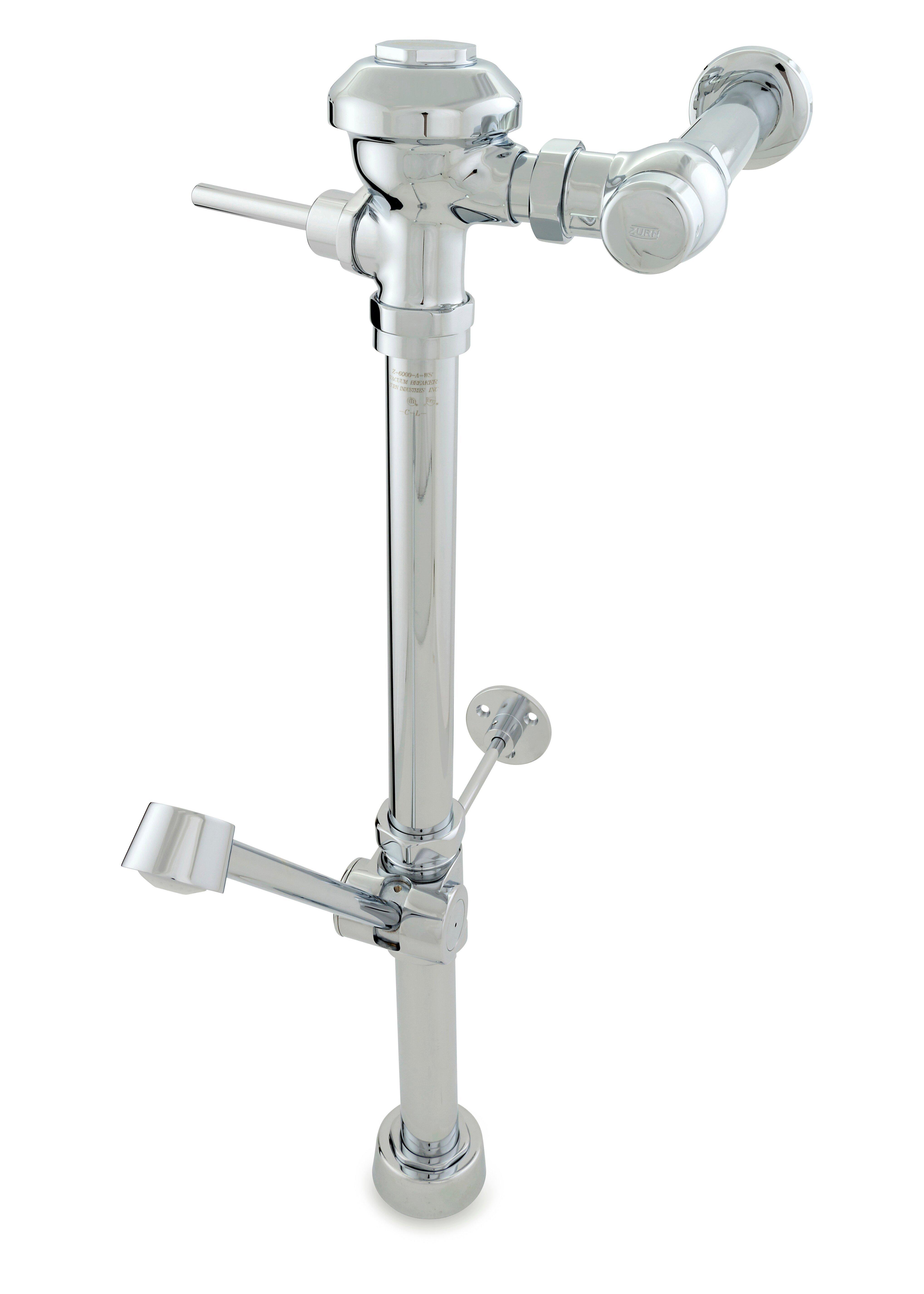 Zurn Chrome Plated Flush Valve Bed Pan Diverter 