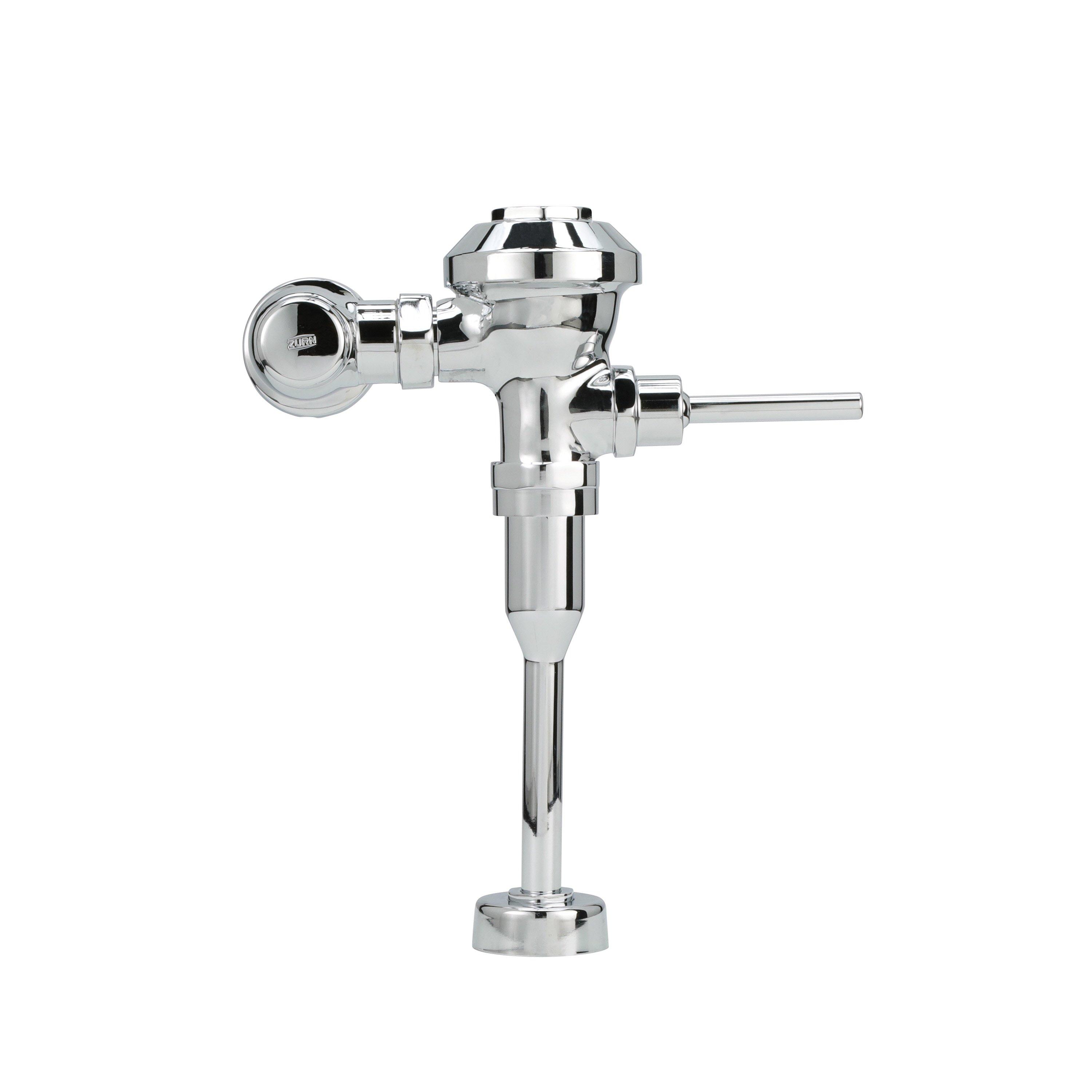 Zurn Chrome Plated Urinal Flush Valve with Sweat Adapter 