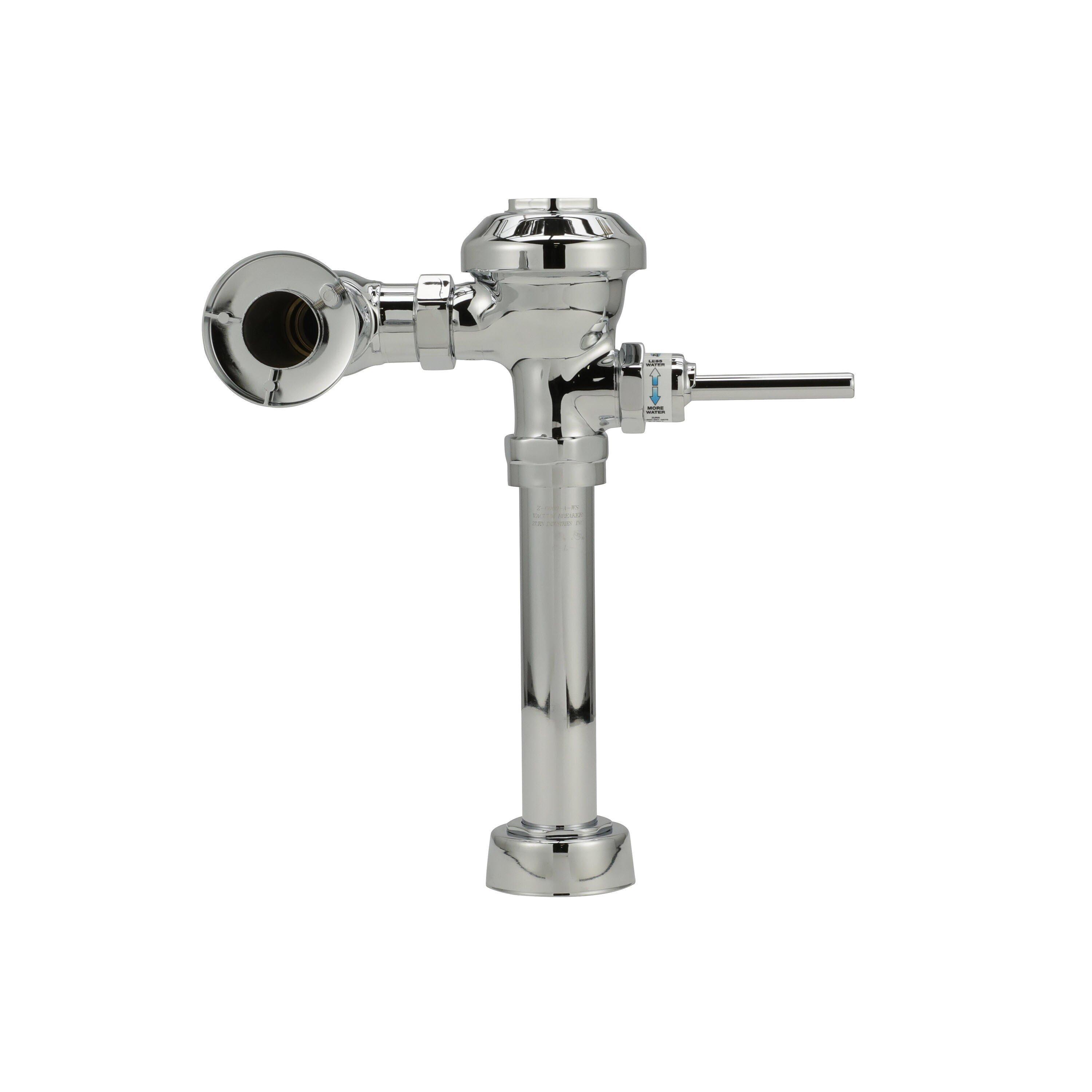Zurn Chrome Plated 1.6 gpf. Exposed Closet Flush Valve 