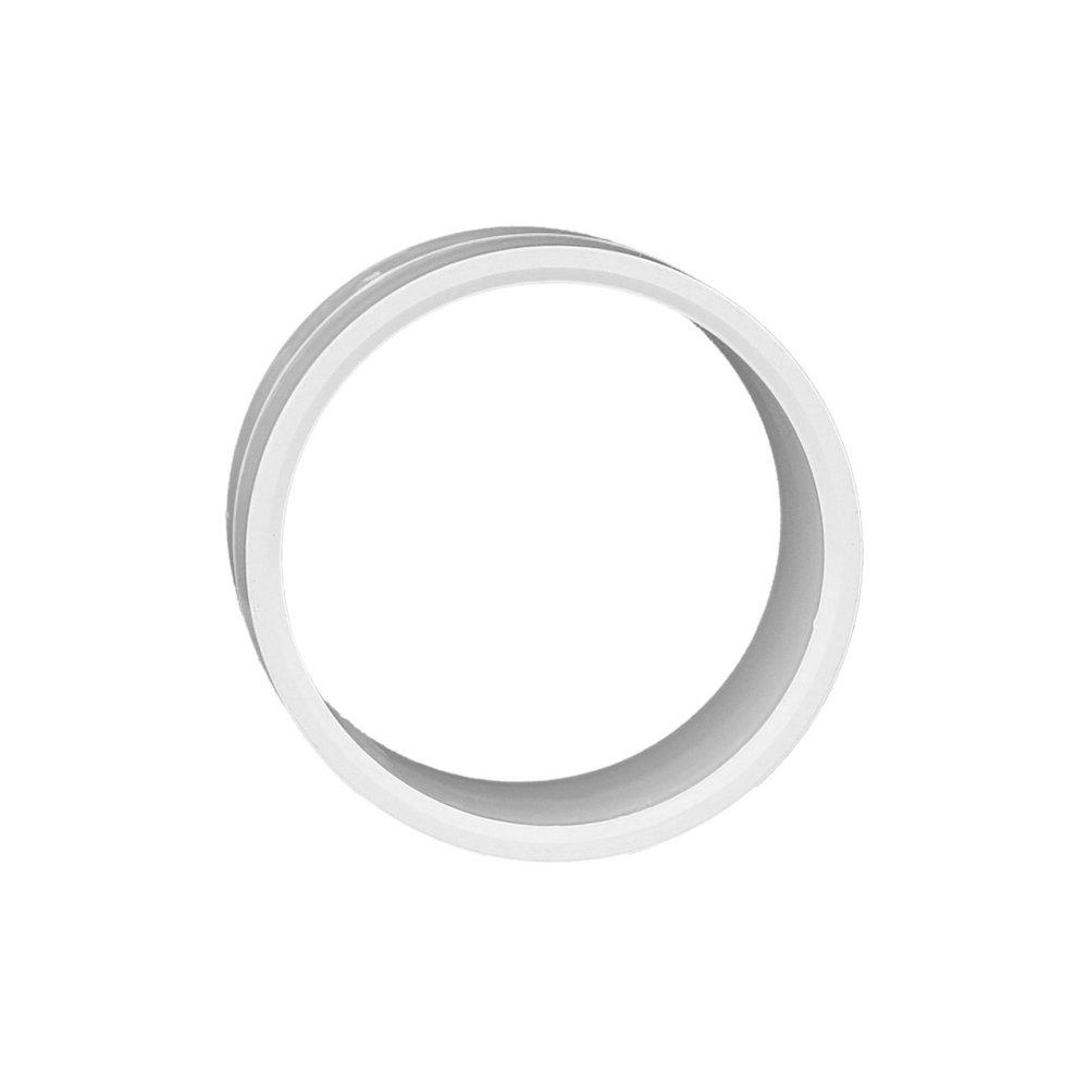 White PVC DWV Repair Coupling 