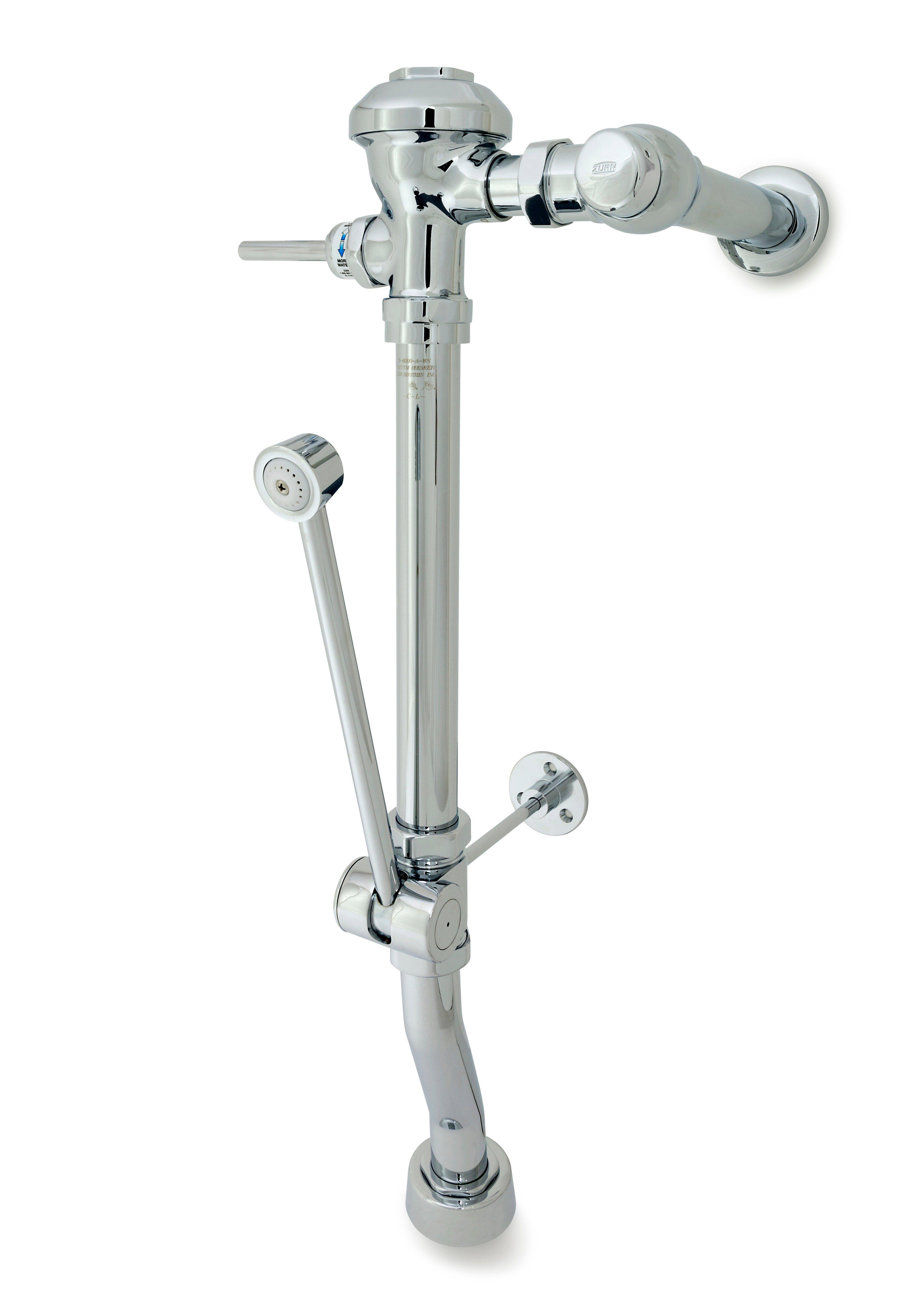 Zurn Chrome Plated Exposed Flush Valve 