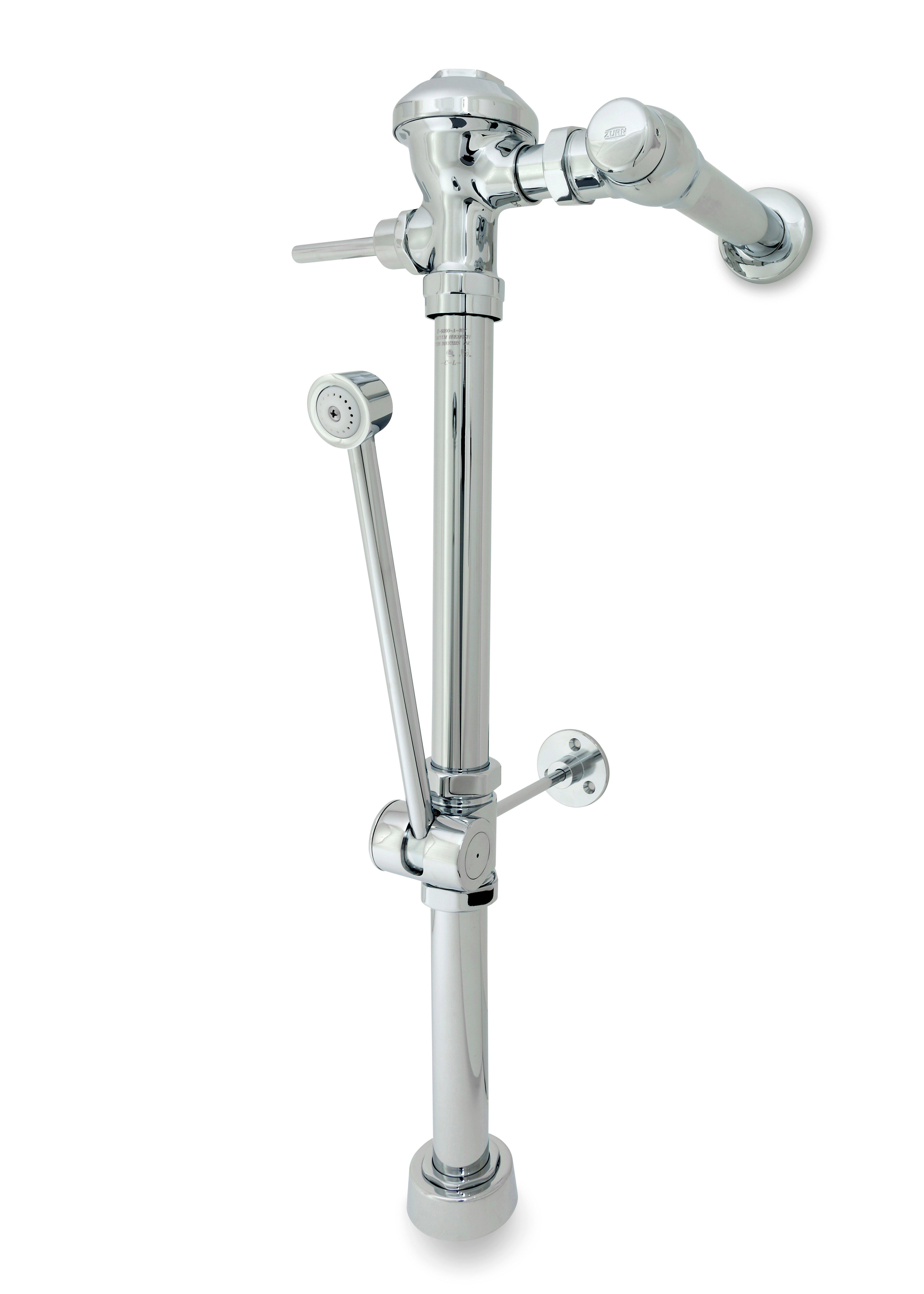 Zurn Chrome Plated 1.6 gpf Exposed Flush Valve 