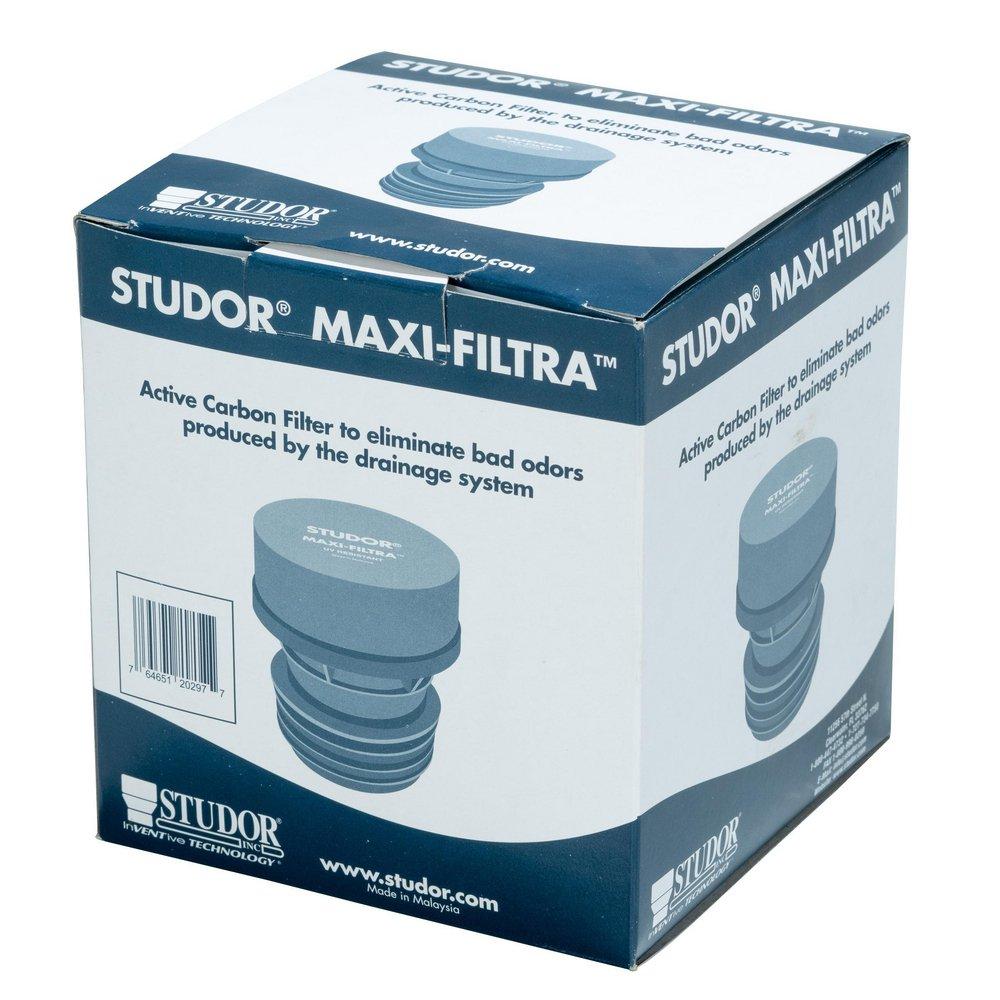 STUDOR® Black 3 - 4 In. ABS Air Vent 