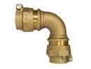 2 in. Compression Brass 90 Degree Bend