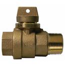 A.Y. McDonald FIP x MNPT Brass Ball Valve Curb Stop 