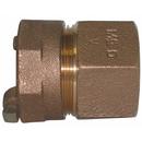 A.Y. McDonald IP Compression x FNPT Brass Straight Coupling 