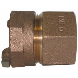 3/4 in. IP Compression x FNPT Brass Straight Coupling