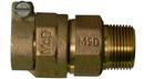 3/4 in. Compression x MNPT Brass Coupling