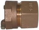 1-1/2 in. IP Compression x FNPT Brass Straight Coupling