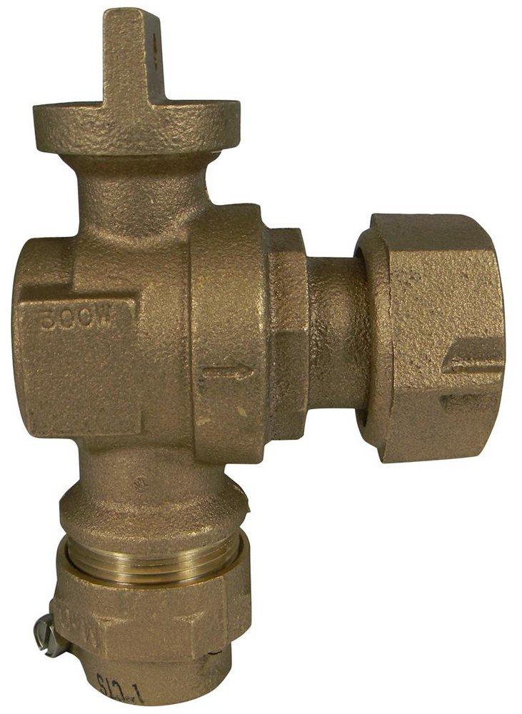 A.Y. McDonald PEP x Meter Swivel Angle Ball Valve 