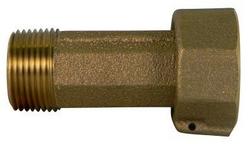 Meter Coupling with Gasket 5/8 in. Female Meter Swivel X 1/2 in. MNPT