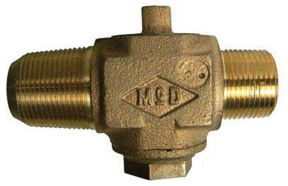 A.Y. McDonald CC x MNPT Brass Corporation Stop 