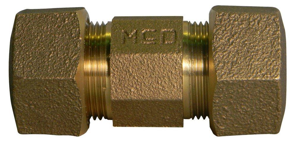 A.Y. McDonald Compression Brass Coupling 