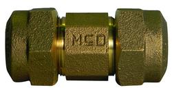 1 x 1-1/4 in. CTS Compression Brass Reducing Coupling