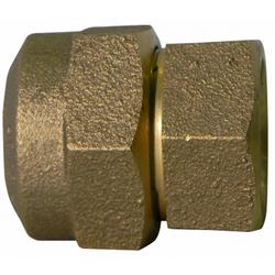 1 in. PEP x FNPT Brass Water Service Coupling
