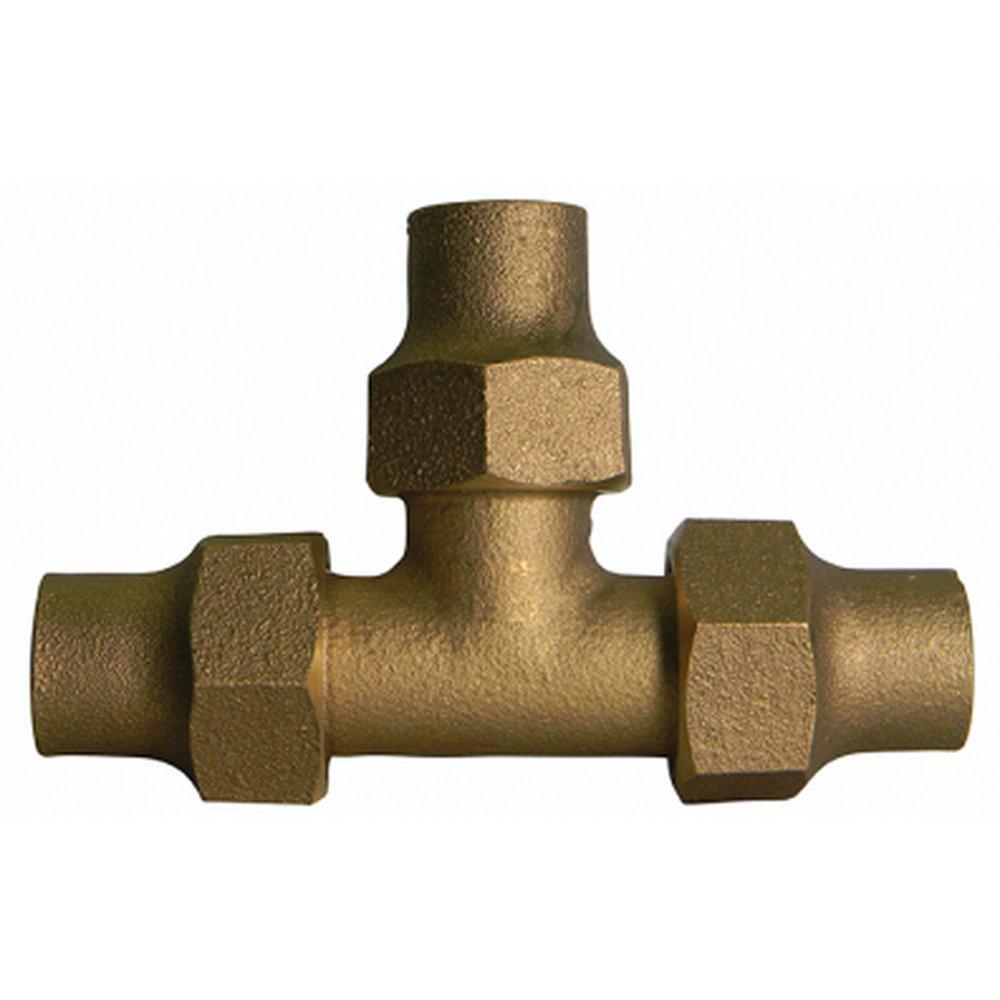 A.Y. McDonald Flared Water Service Brass Tee 