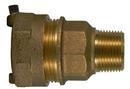 A.Y. McDonald Compression x MNPT Water Service Brass Coupling 