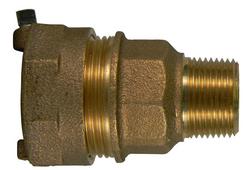 1 in. Compression x MNPT Brass Coupling