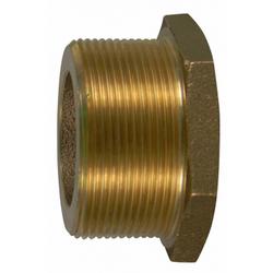1-1/2 in. Male Meter Thread x FNPT Water Service Brass Bushing