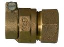 A.Y. McDonald Compression x FNPT Brass Straight Coupling 