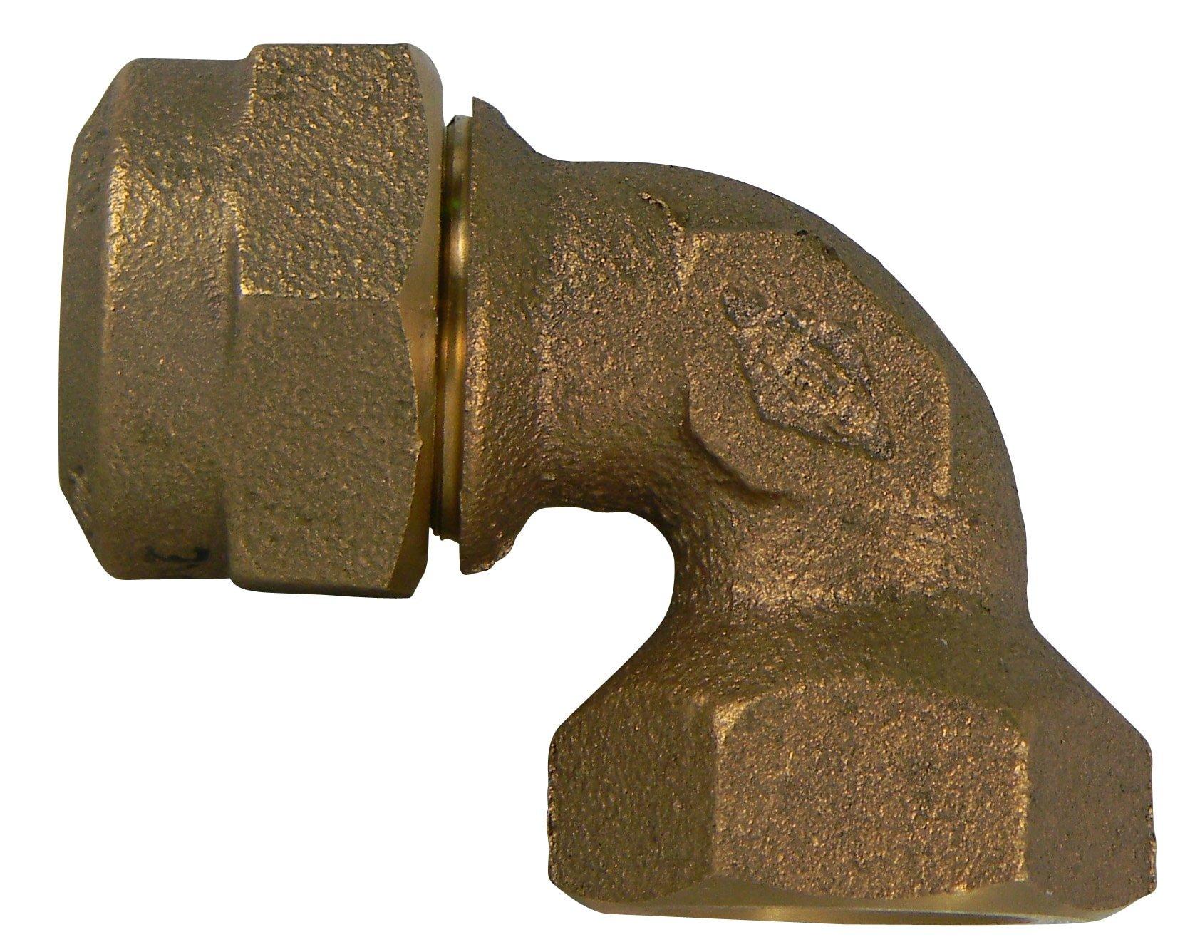 A.Y. McDonald CTS Compression x FNPT 90 Degree Bend 