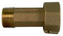 A.Y. McDonald Meter Swivel Nut x MPT Brass Reducing Coupling 