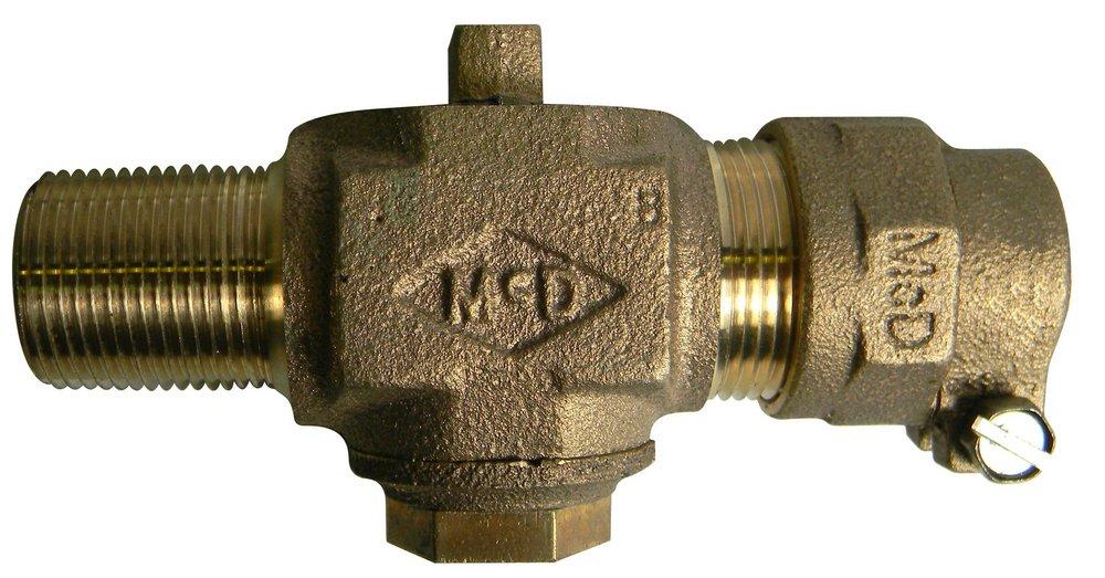 A.Y. McDonald MIP x PEP Compression Polyethylene Pipe Compression Corporation Stop 