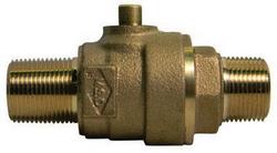 3/4 in. MIP Ball Valve Corporation Stop