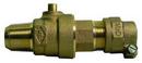 1 in. CC x PEP Compression Water Service Brass Corporation Stop