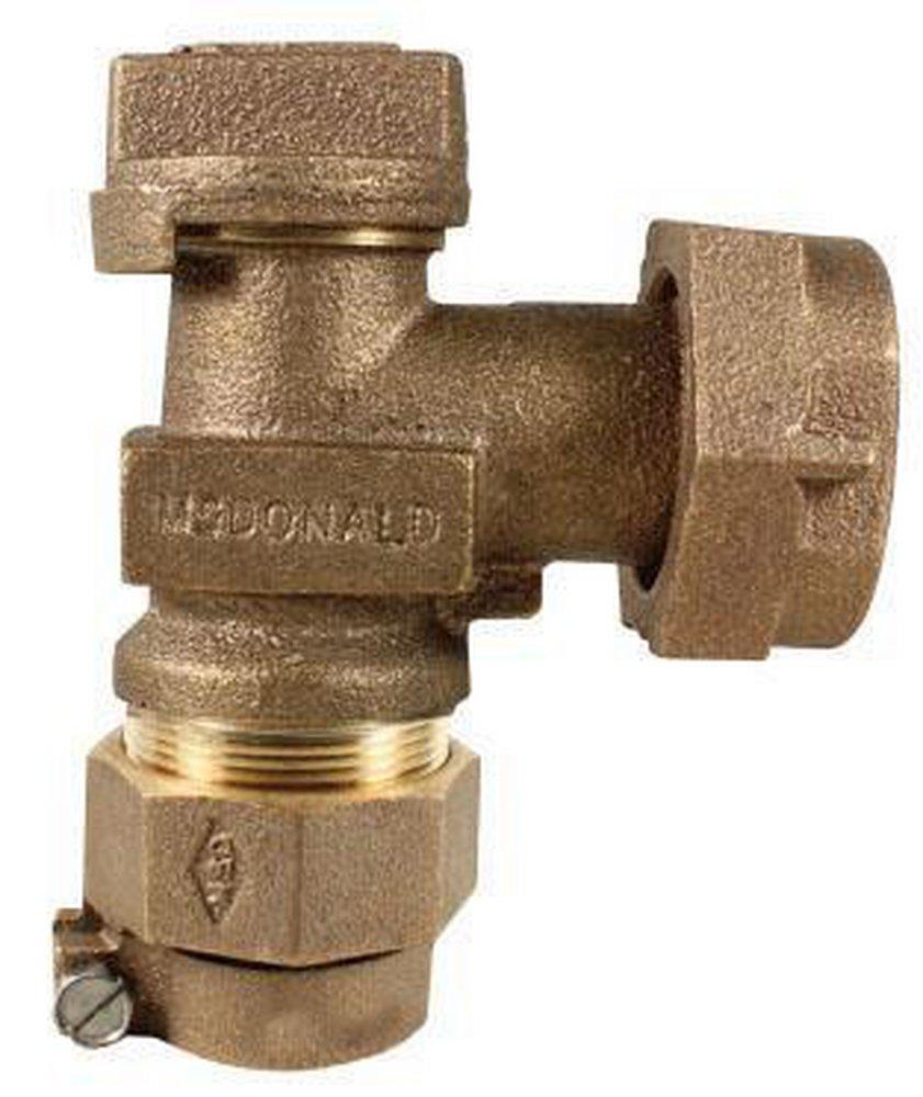 A.Y. McDonald Meter Angle Valve Light Weight 