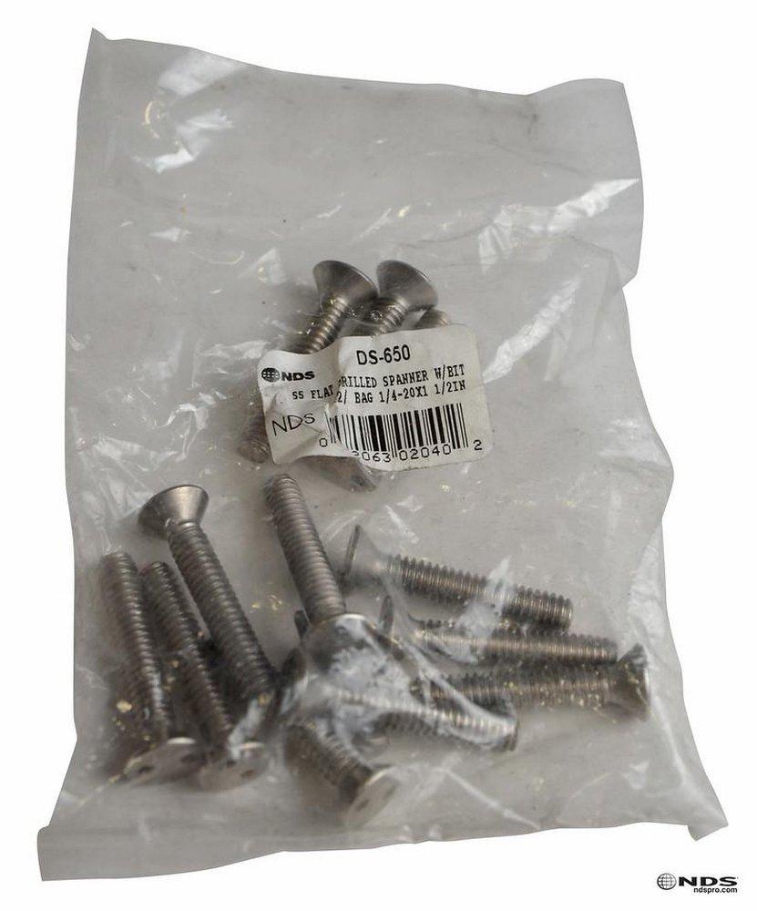 NDS Steel Grate Screws with Bit For Dura Slop Drains 