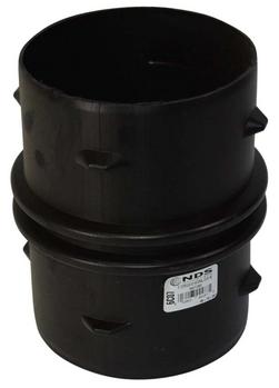6 in. Compression Corrugated PVC Internal Coupling