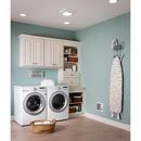 Broan White Bathroom Exhaust Fan in White 