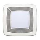 Broan White Bathroom Exhaust Fan in White 