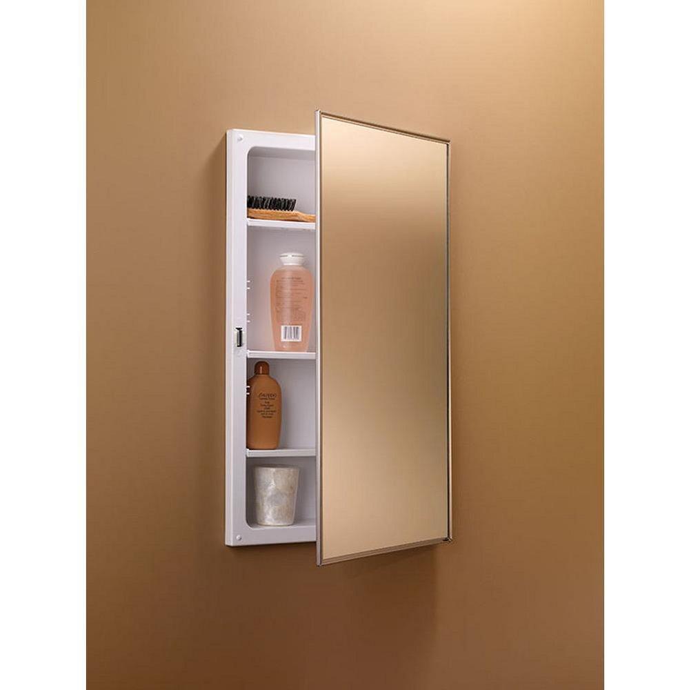 Jensen Recessed Mount Trim Plastic Body Medicine Cabinet 