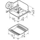 Broan White Bathroom Exhaust Fan in White 